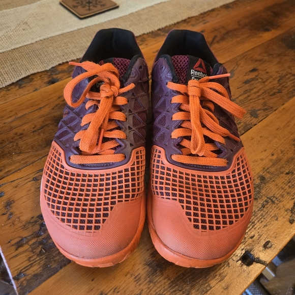 Reebok Shoes - Reebok Nano 4 Size 7.5 Women's Plum & Orange